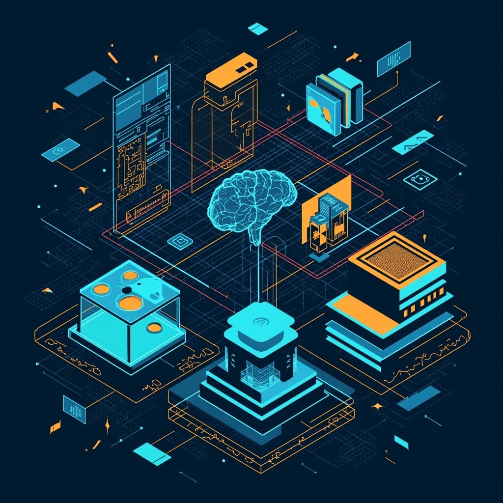 Ilustración del artículo: El framework que unifica 5 tecnologías de IA financiera (y por qué el enfoque aislado está muerto)