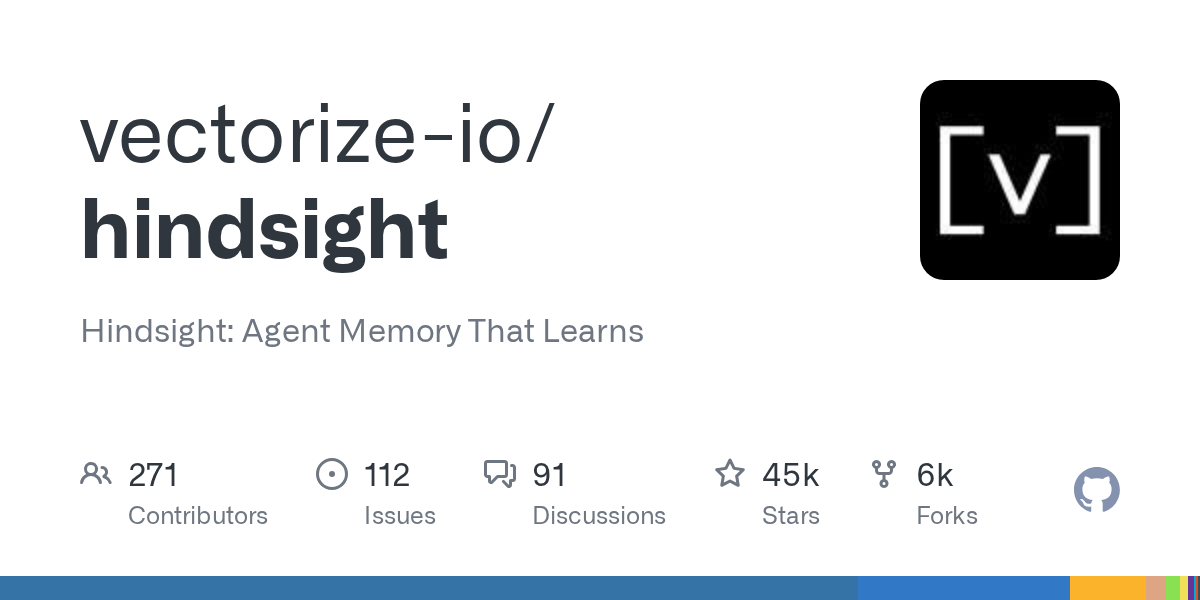 Hindsight, memoria que aprende para agentes de IA